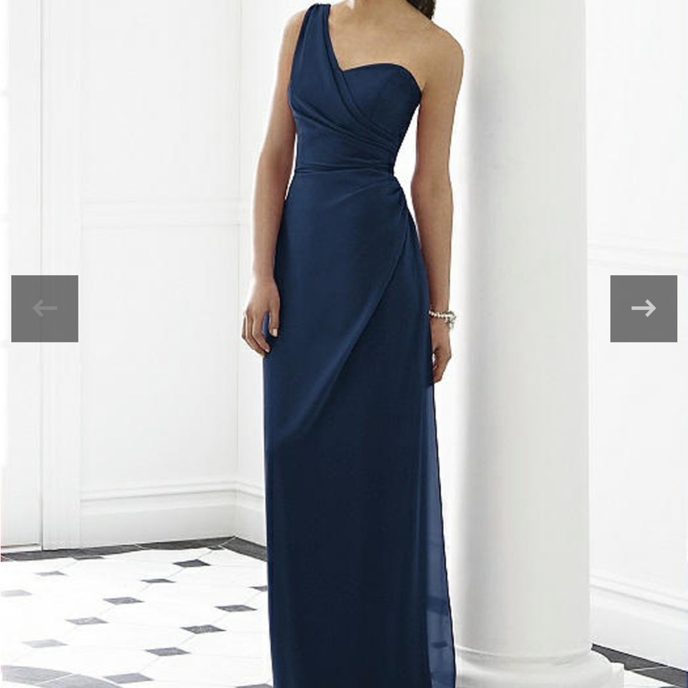 After Six Navy Gown